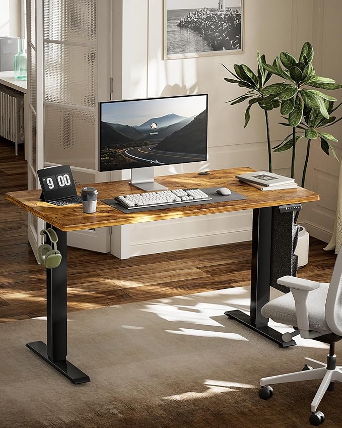 Quiet, customizable standing desks